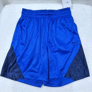 Women’s Blue Nike Fly Athletic Shorts